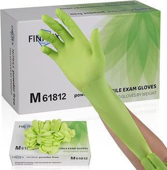 Green Nitrile Gloves
