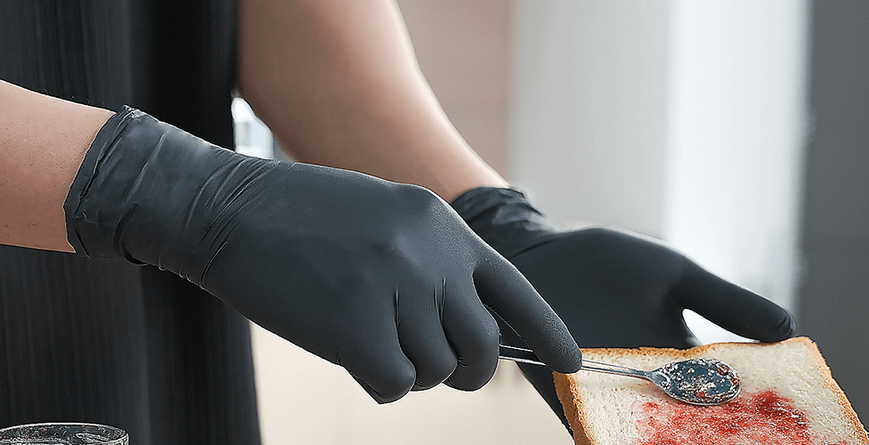 Are Black Food-Prep Gloves Mostly for Aesthetics?