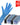 FINITEX Blue Nitrile Exam Gloves 3.2mil 2000pcs