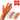 FINITEX 3.2 Mil Orange Nitrile Gloves Exam Grade - 100, 300 & 1000pcs