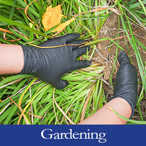 Gardening Nitrile Gloves FINITEX Latex Free Exam Grade